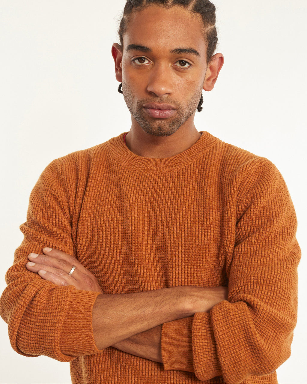 Col rond laine & cachemire Homme - 6