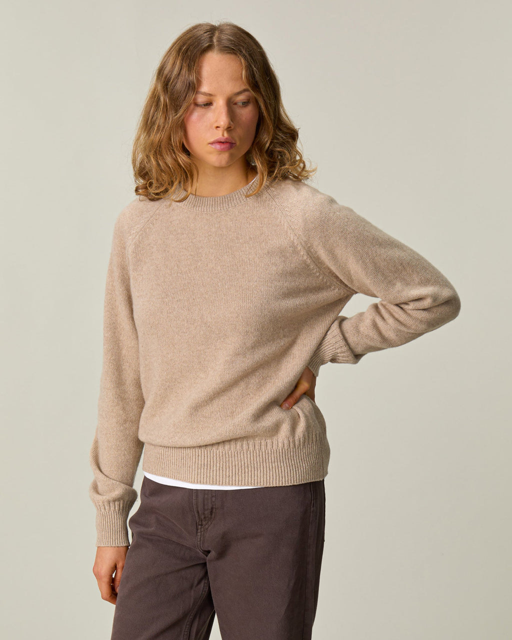 Col rond en cachemire Tricot x Sabah Femme - 18