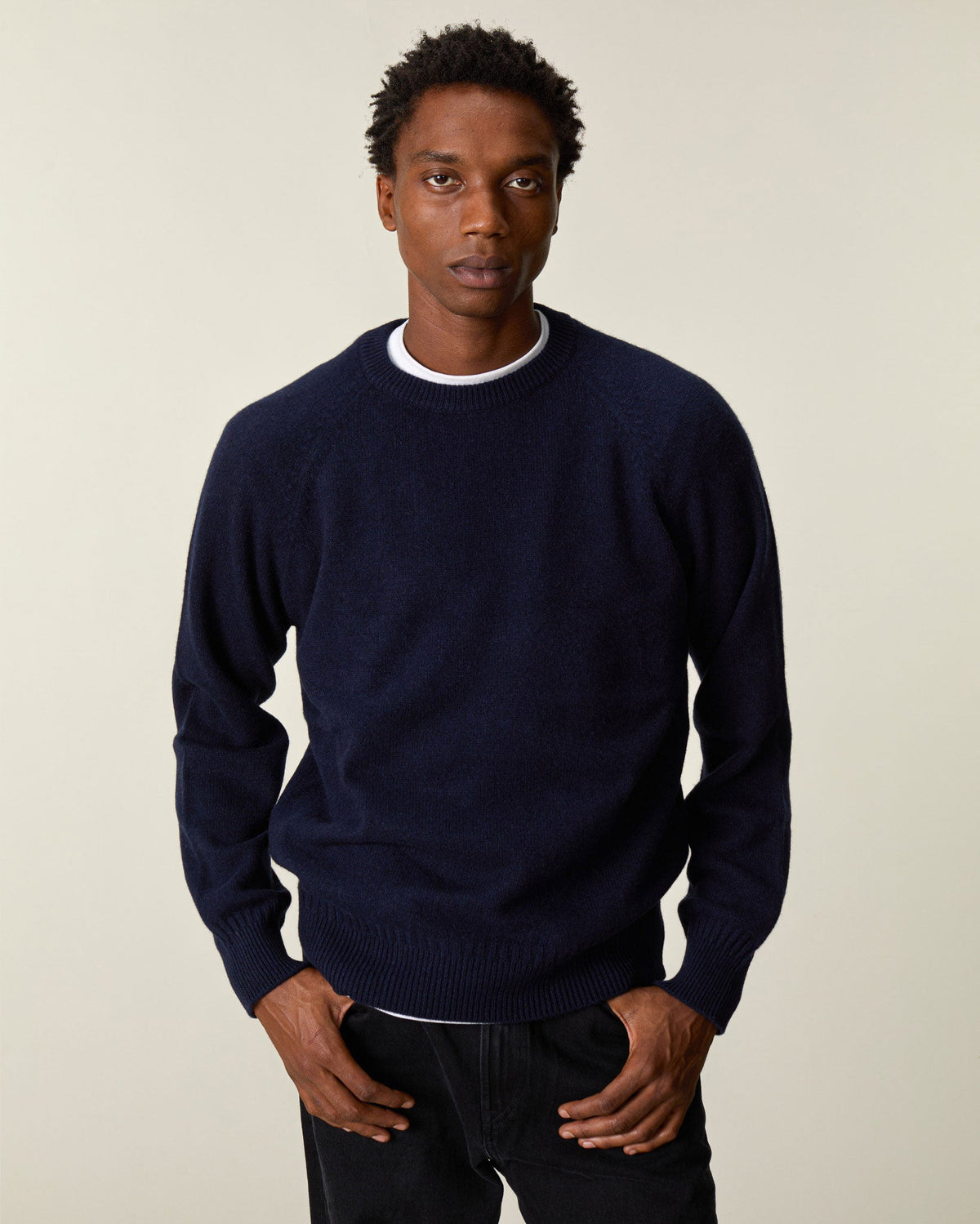 Col rond en cachemire Tricot x Sabah Homme - 25