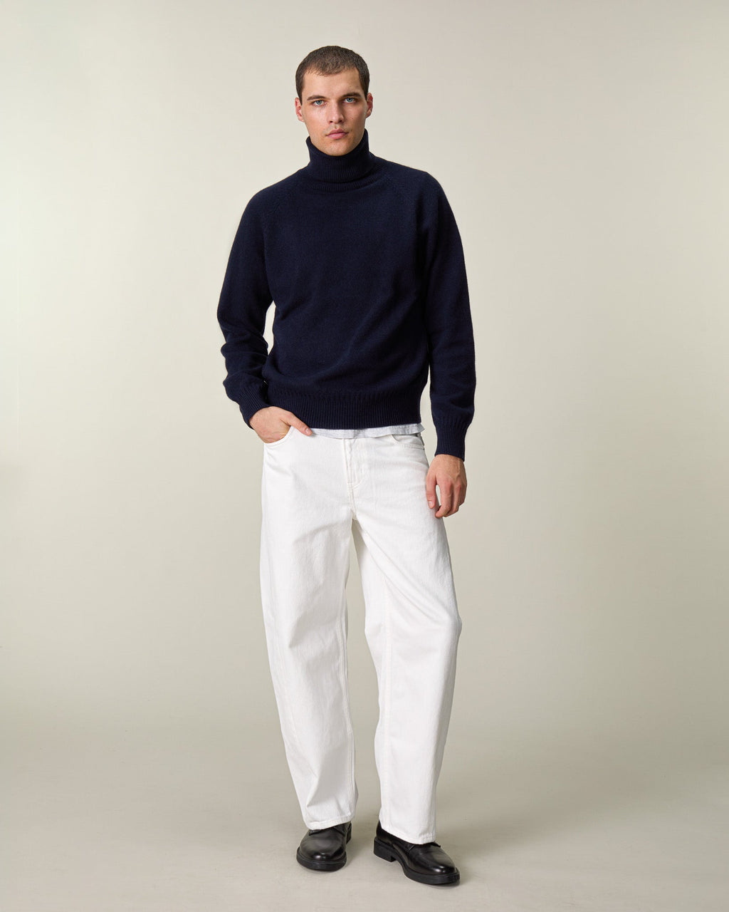 Col roulé en cachemire Homme - 4