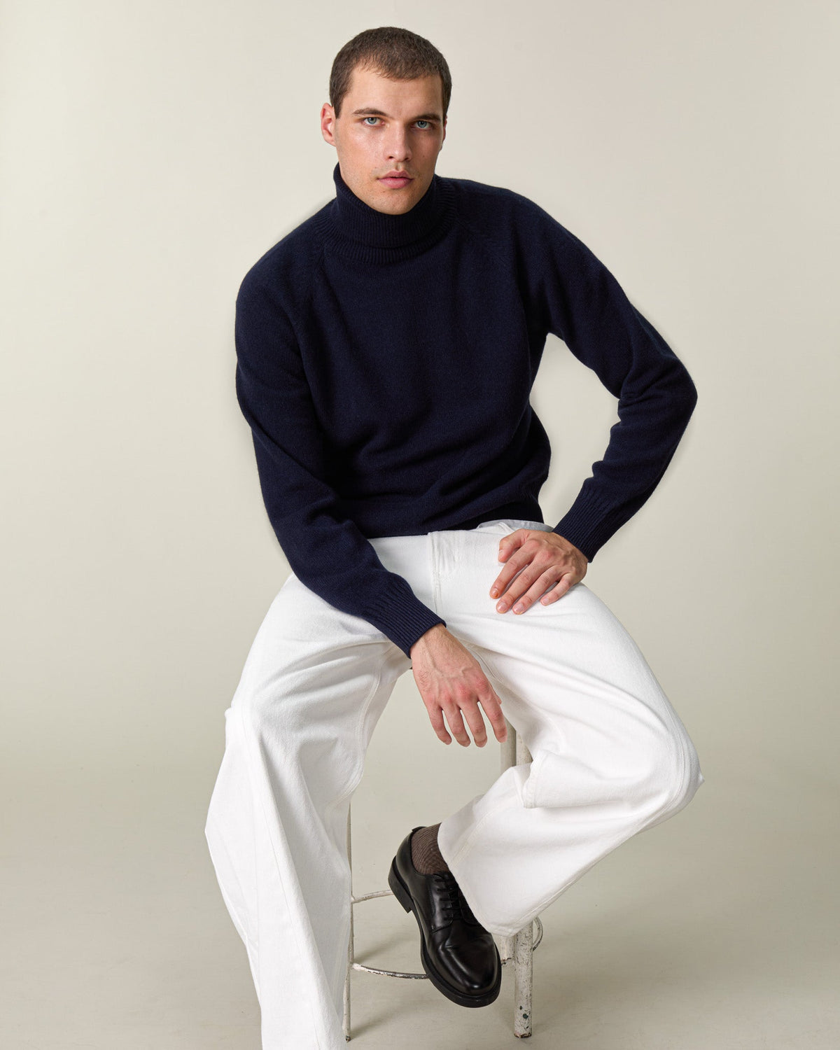 Col roulé en cachemire Homme - 3