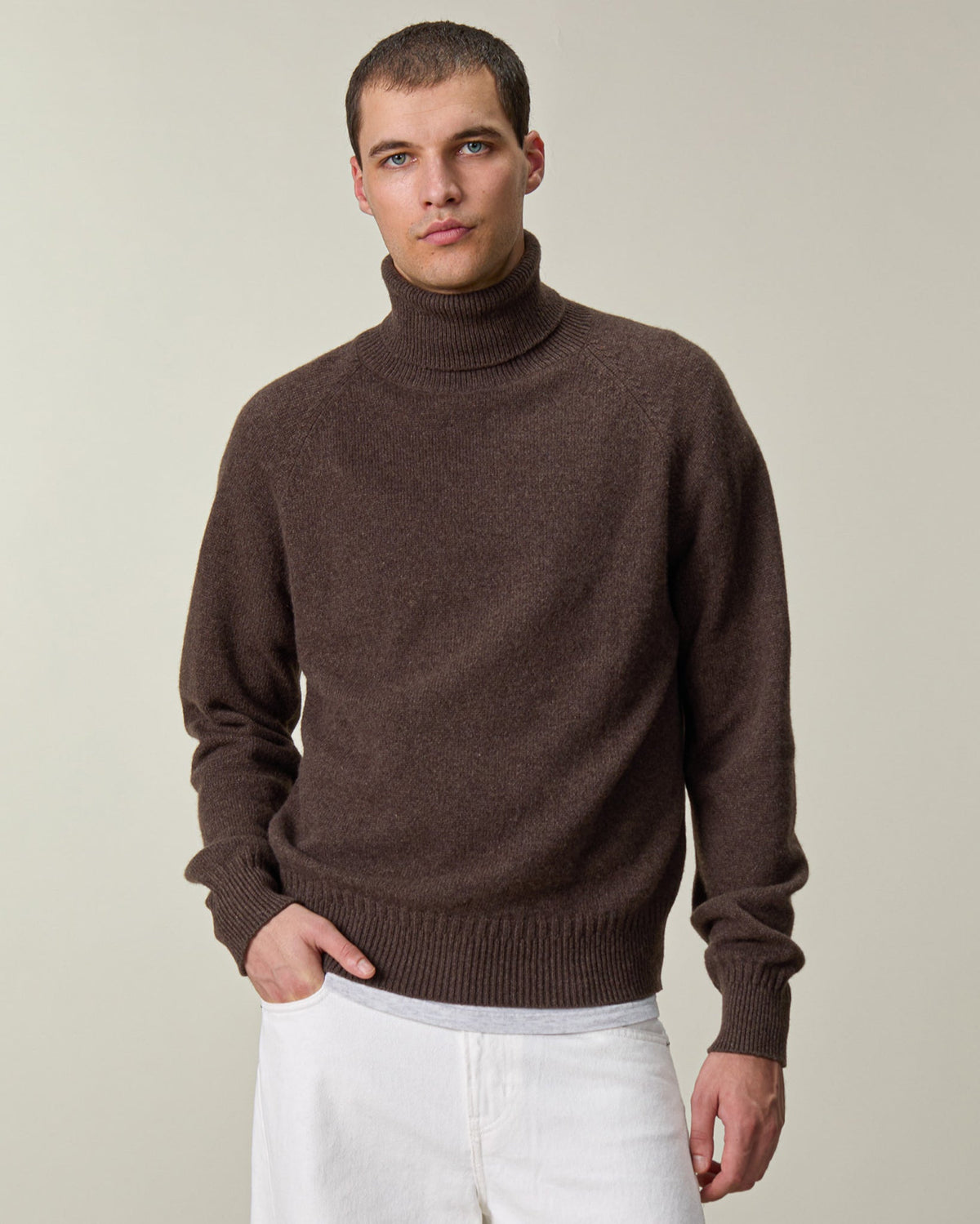 Col roulé en cachemire Homme - 5