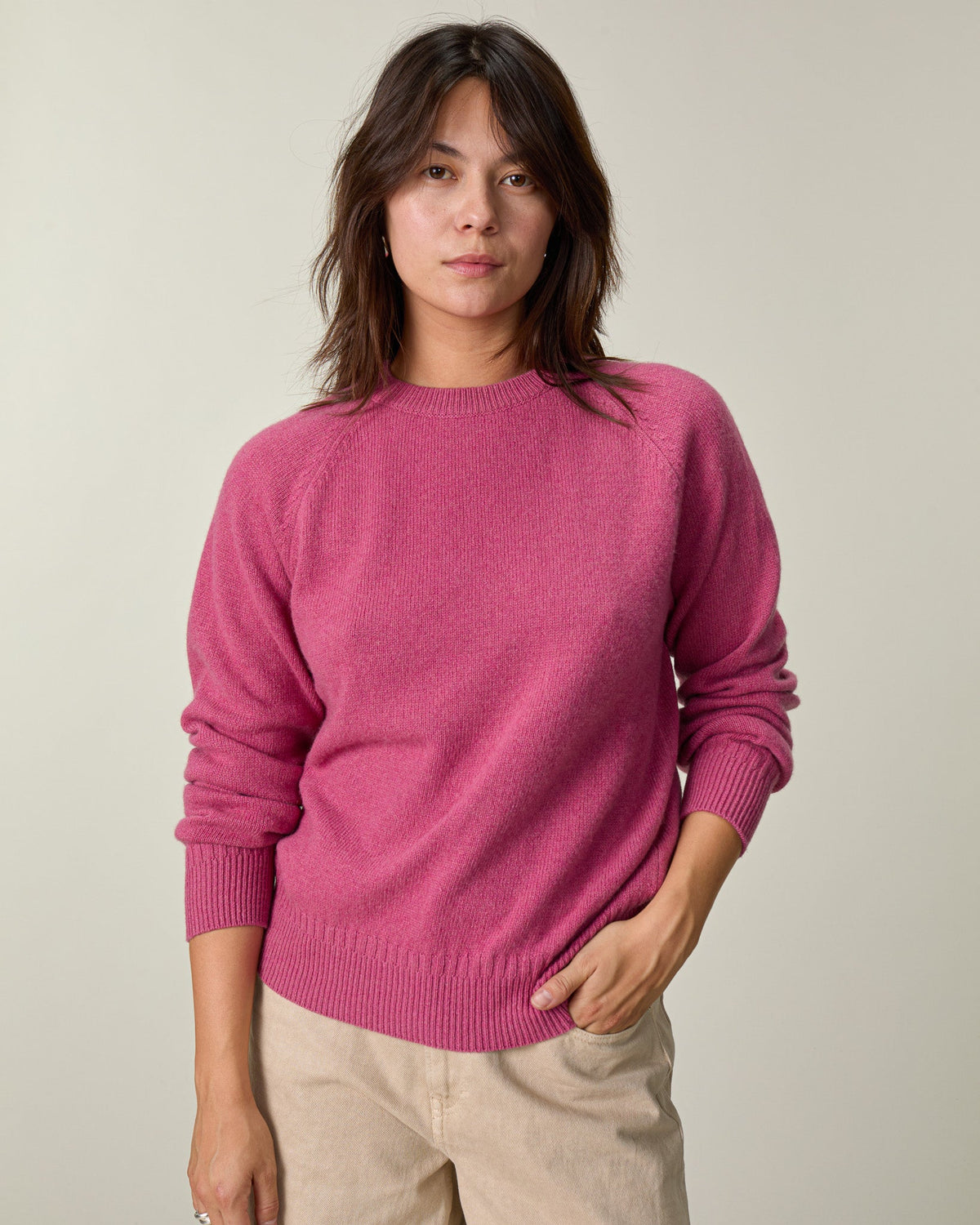 Col rond en cachemire Tricot x Sabah Femme - 25