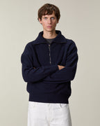 Pull col zippé en cachemire Homme - 8