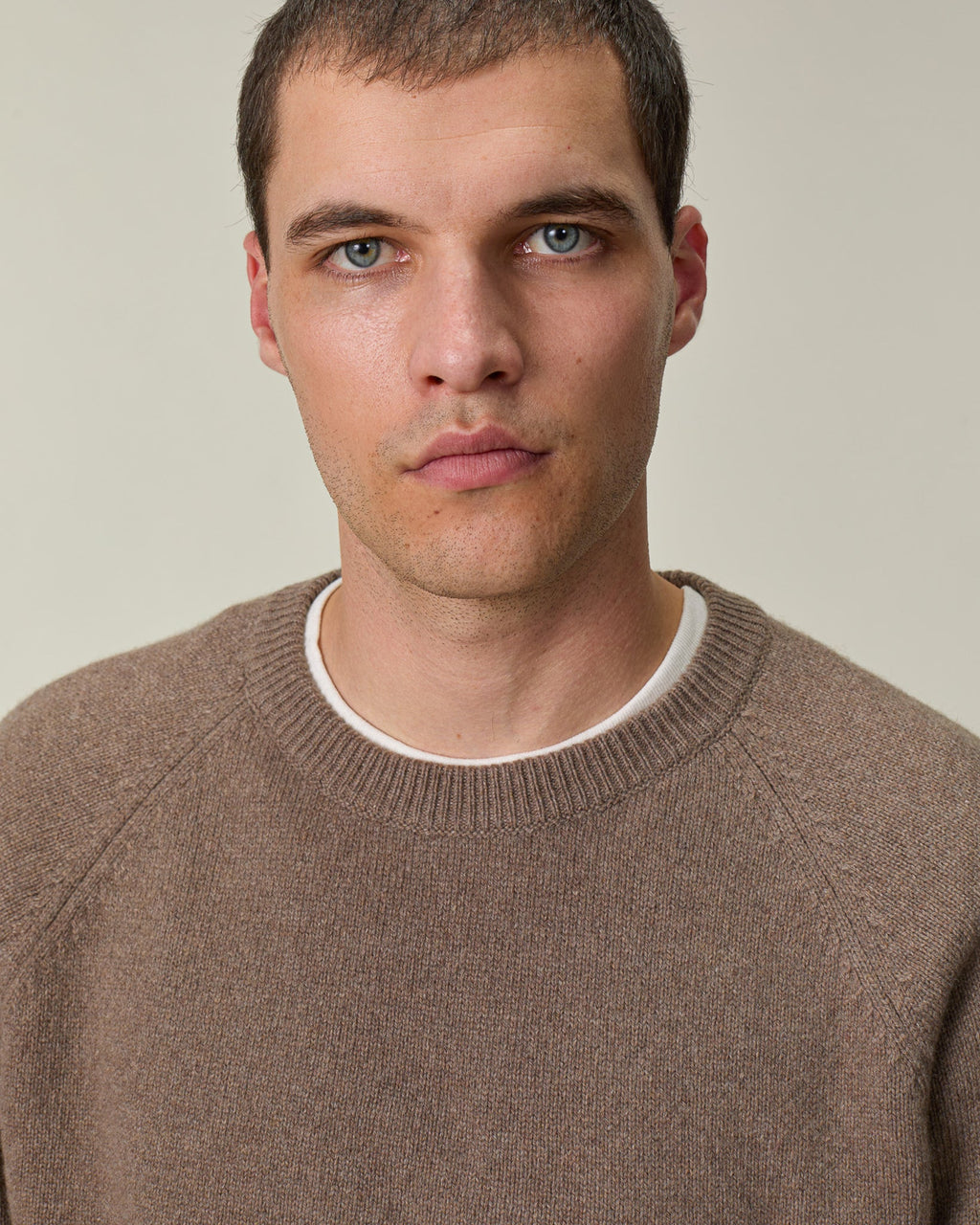 Col rond en cachemire Tricot x Sabah Homme - 12