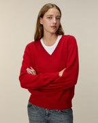 Col V en cachemire Femme - 12