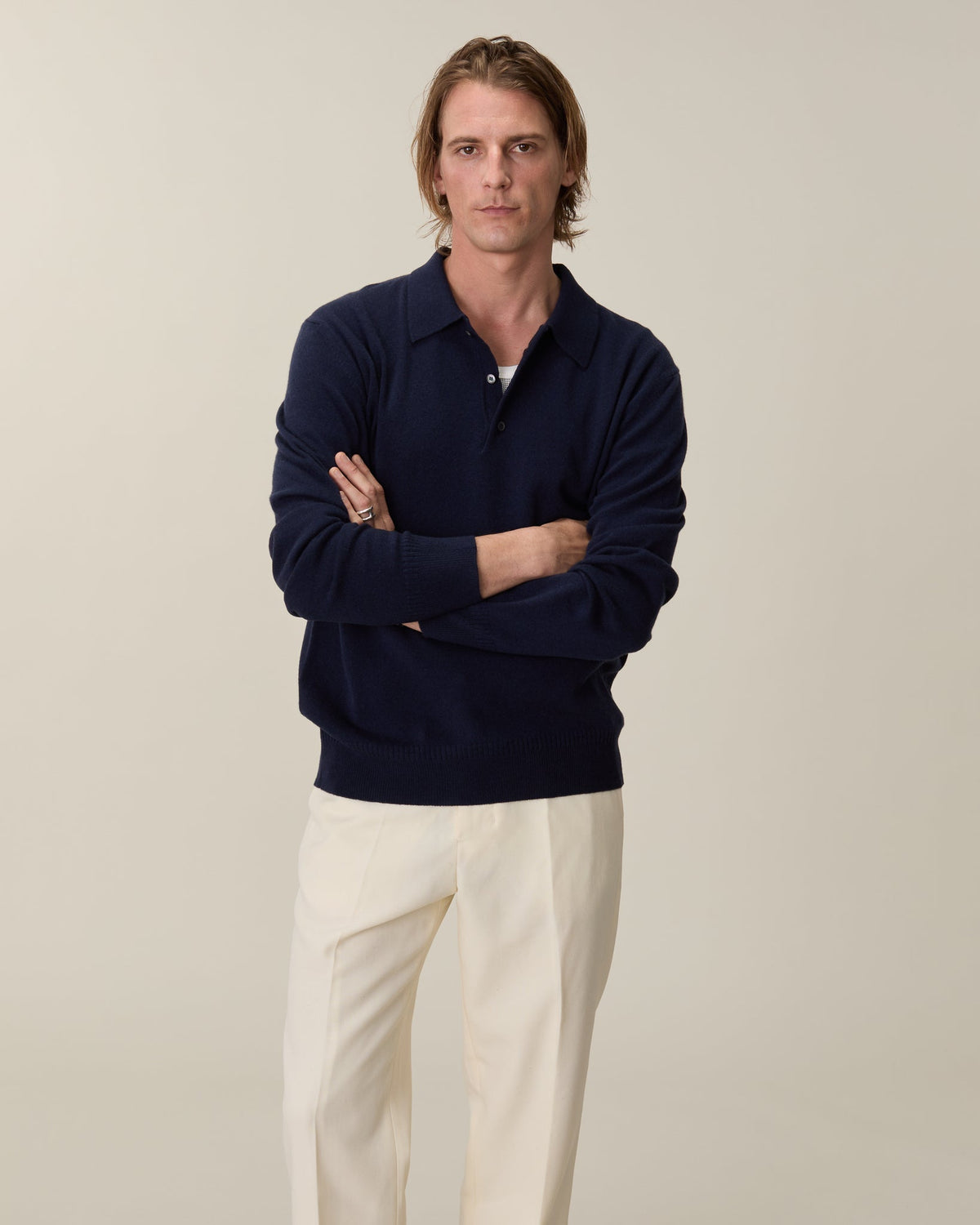 Polo en cachemire léger Homme - 9