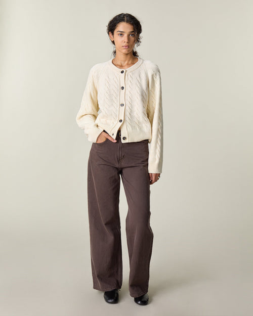 Cardigan Torsadé Femme - 1