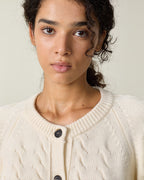 Cardigan Torsadé Femme - 2