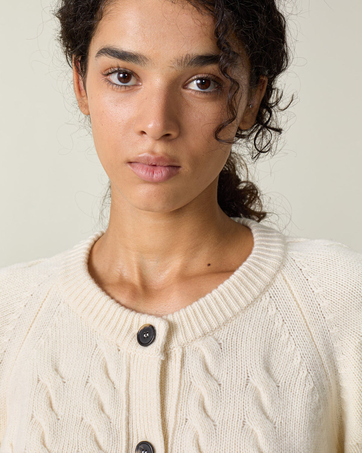 Cardigan Torsadé Femme - 2