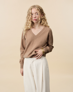 Col V en cachemire Femme - 6