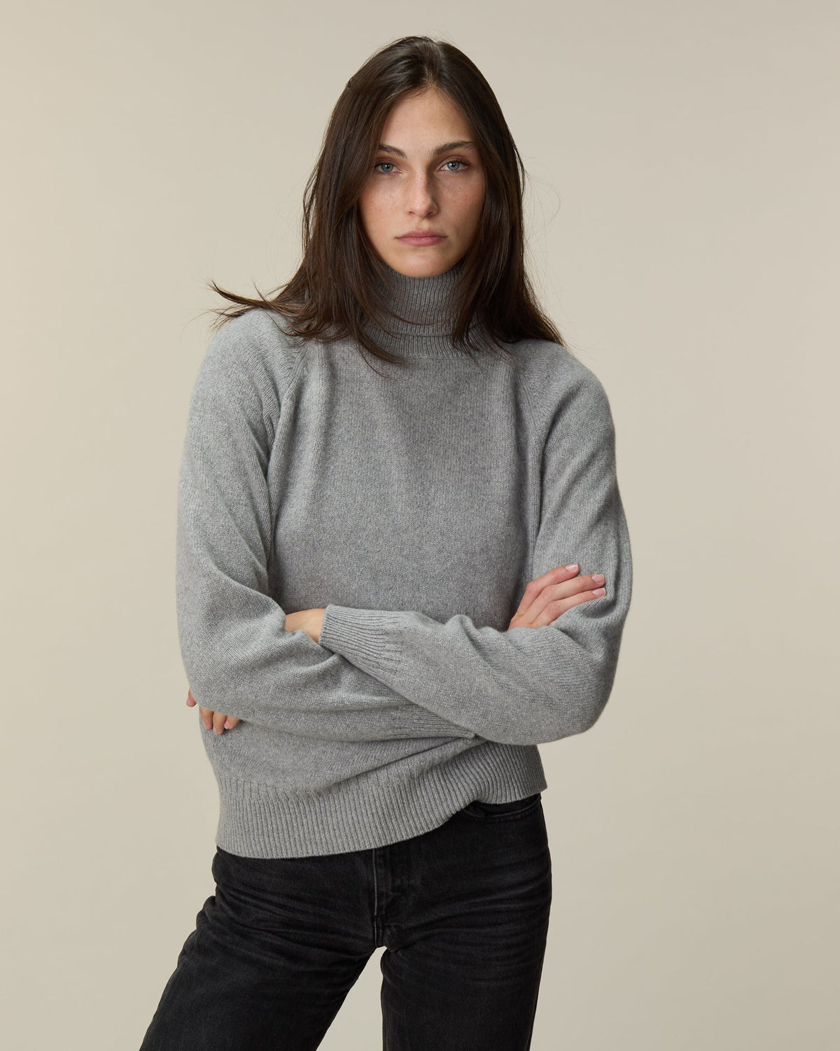 Col roulé en cachemire Femme - 9
