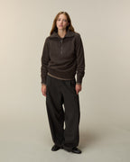 Pull col zippé en cachemire Femme - 4