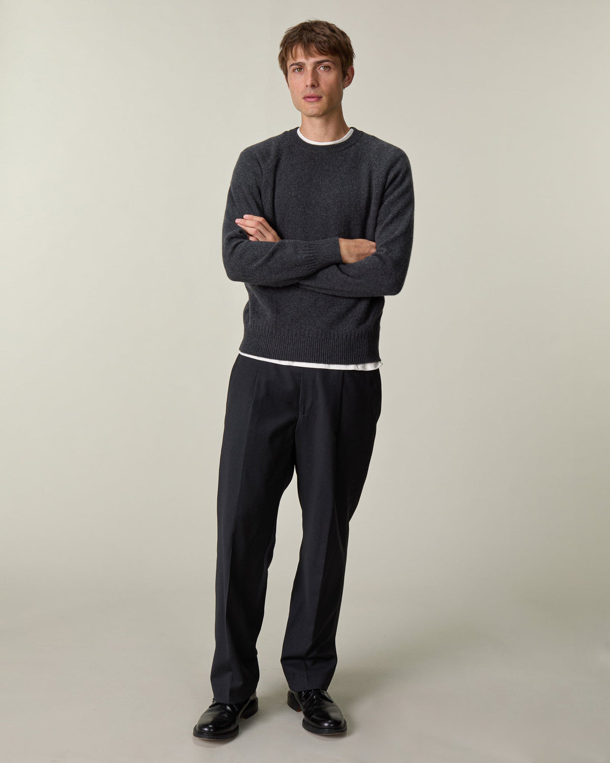 Col rond en cachemire Tricot x Sabah Homme - 31