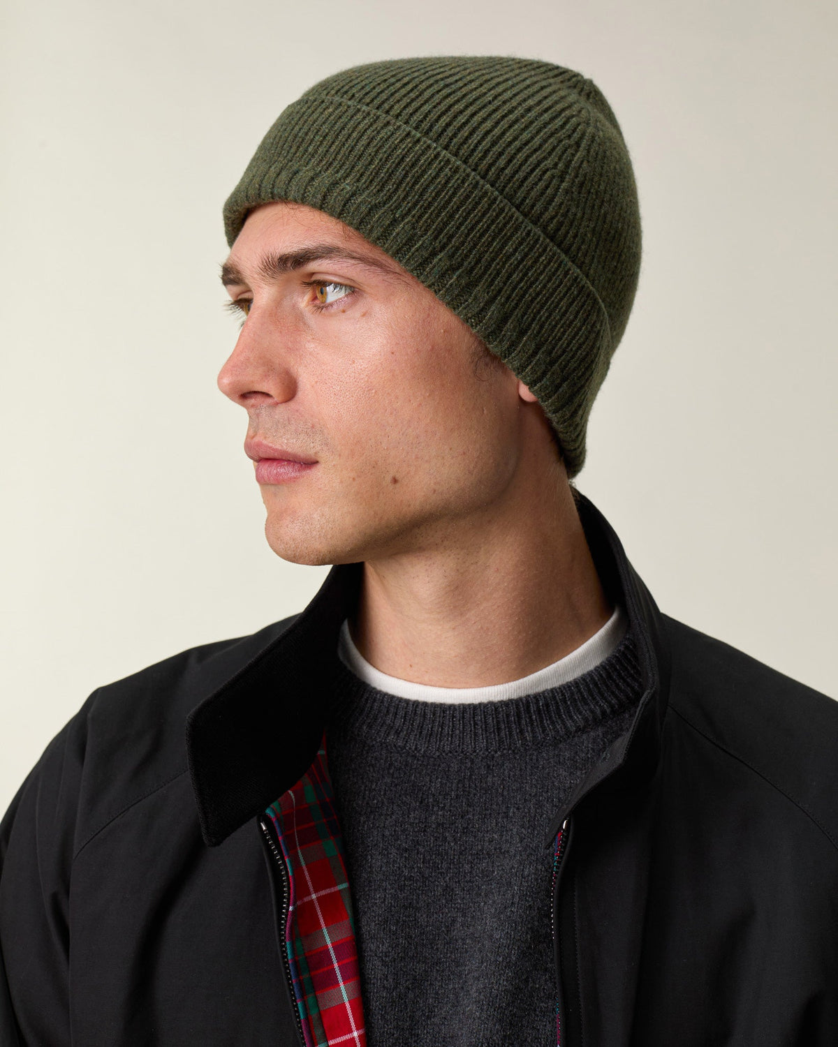 Bonnet en cachemire Homme - 7