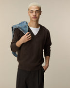 Col V en cachemire Homme - 6