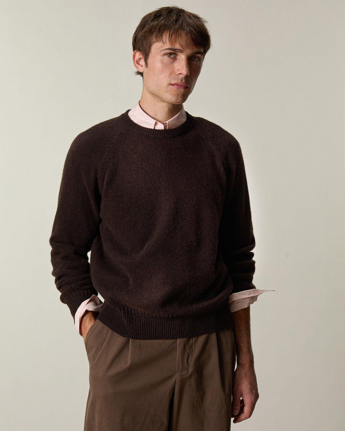 Col rond en cachemire Tricot x Sabah Homme - 13