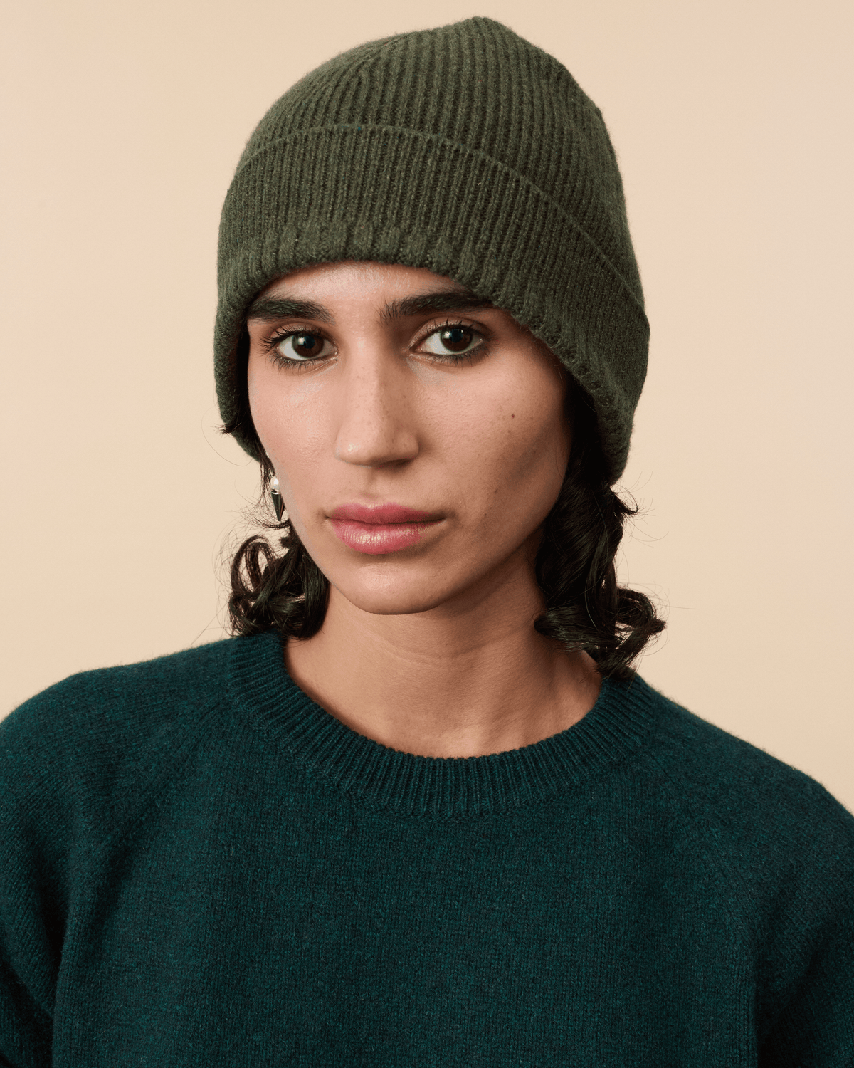 Bonnet en cachemire Femme - 7