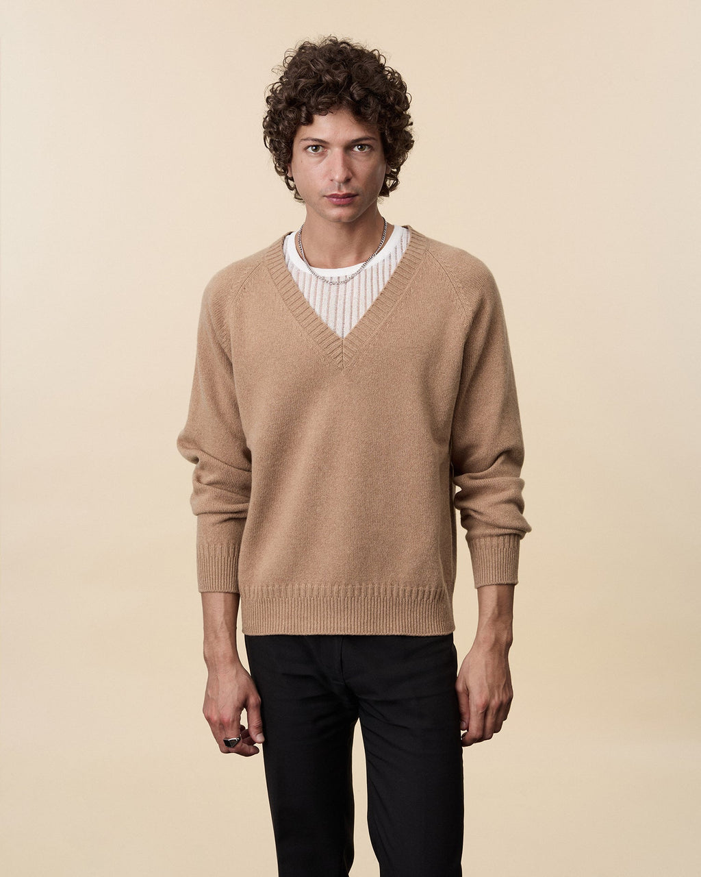 Col V Tricot X Léo Walk Homme - 8