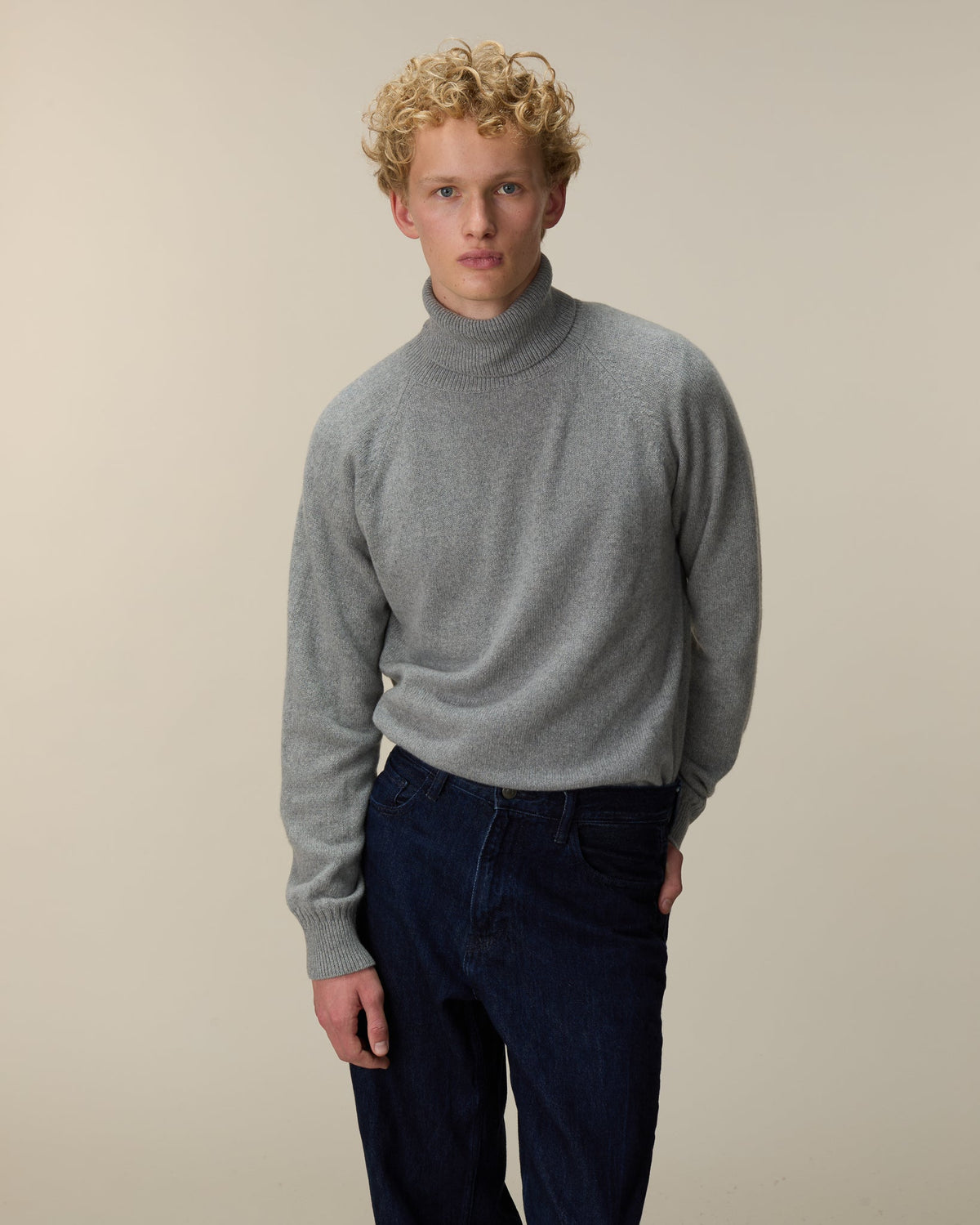 Col roulé en cachemire Homme - 9