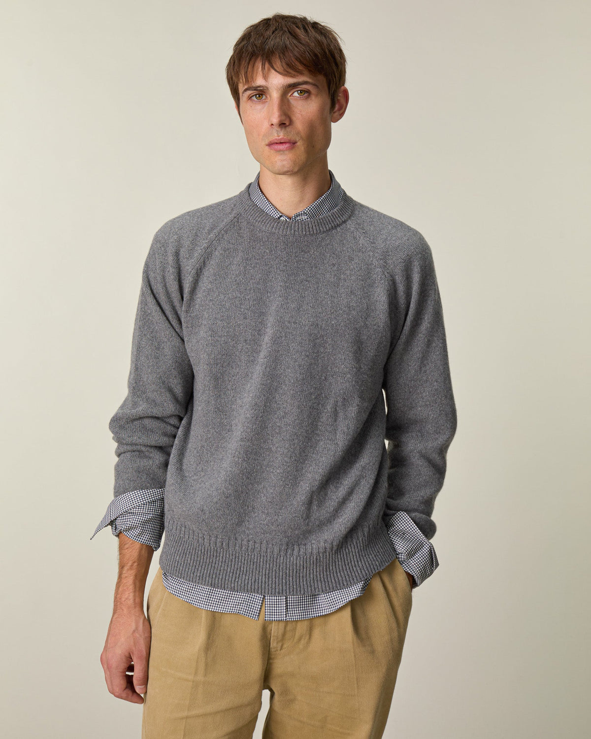Col rond en cachemire Tricot x Sabah Homme - 27