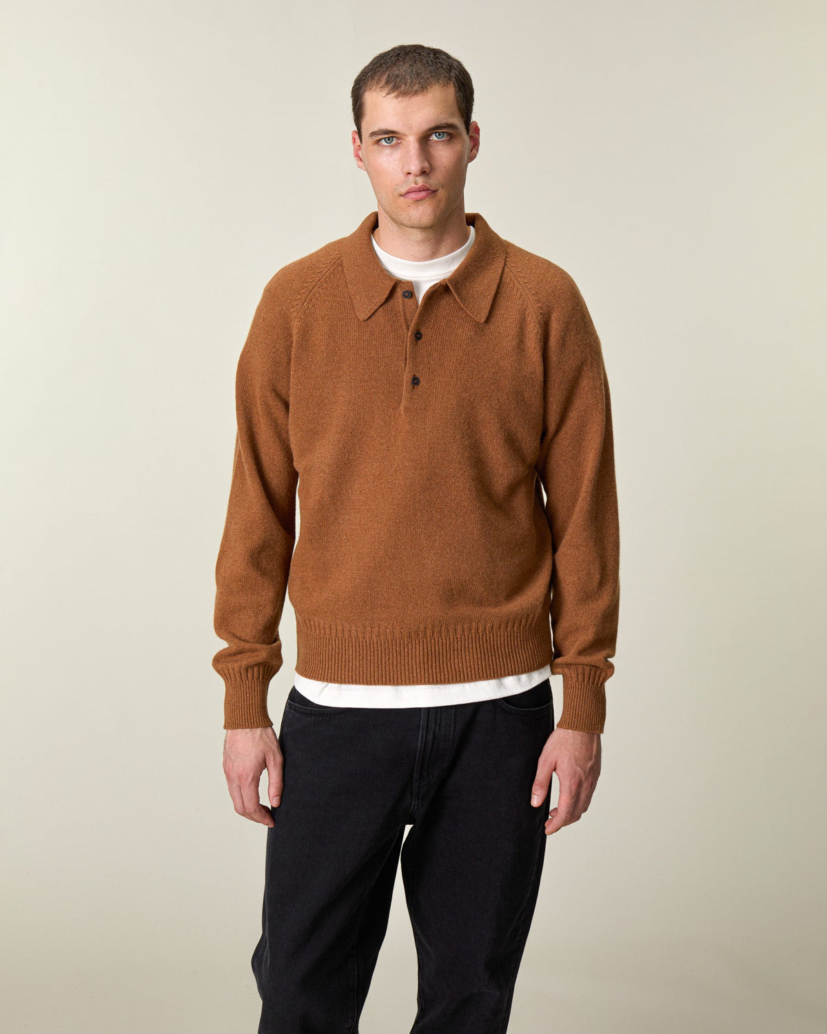 Polo en cachemire Homme - 1