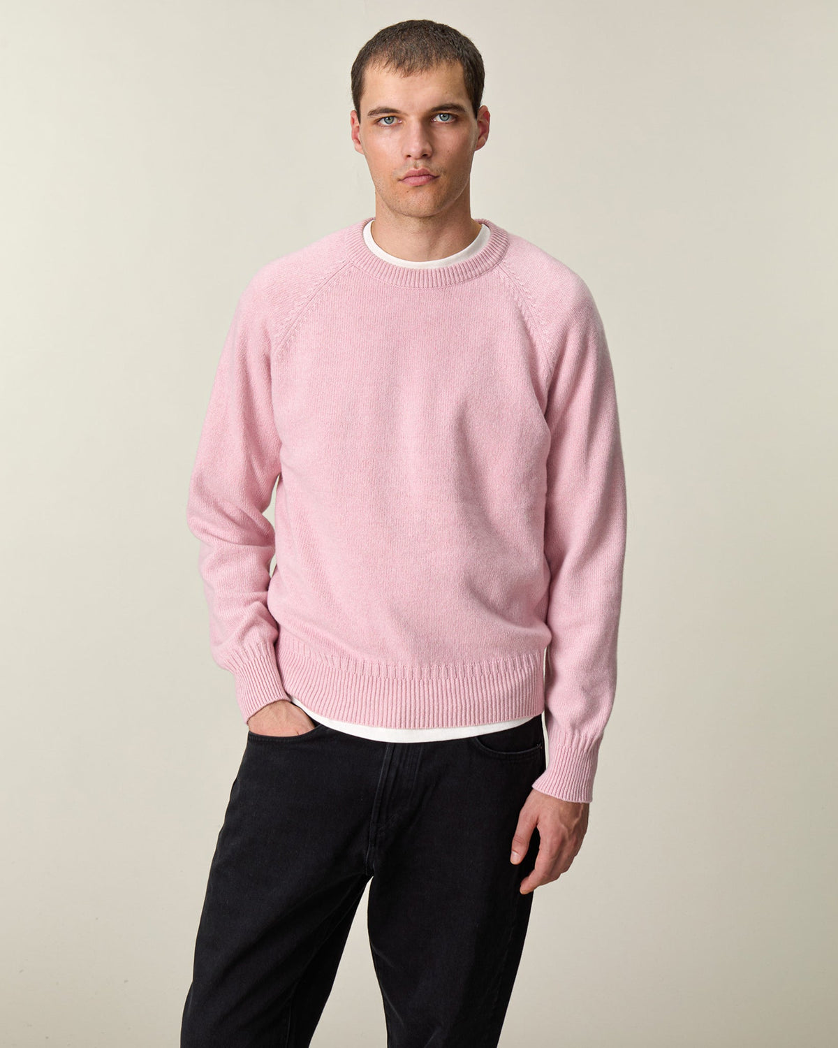 Col rond en cachemire Tricot x Sabah Homme - 3