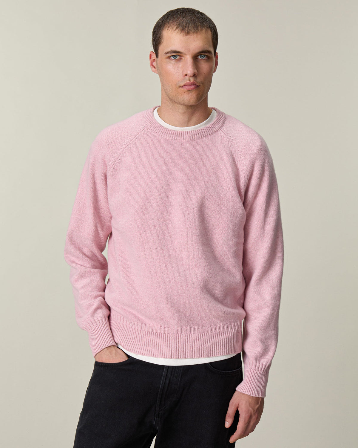 Col rond en cachemire Tricot x Sabah Homme - 4