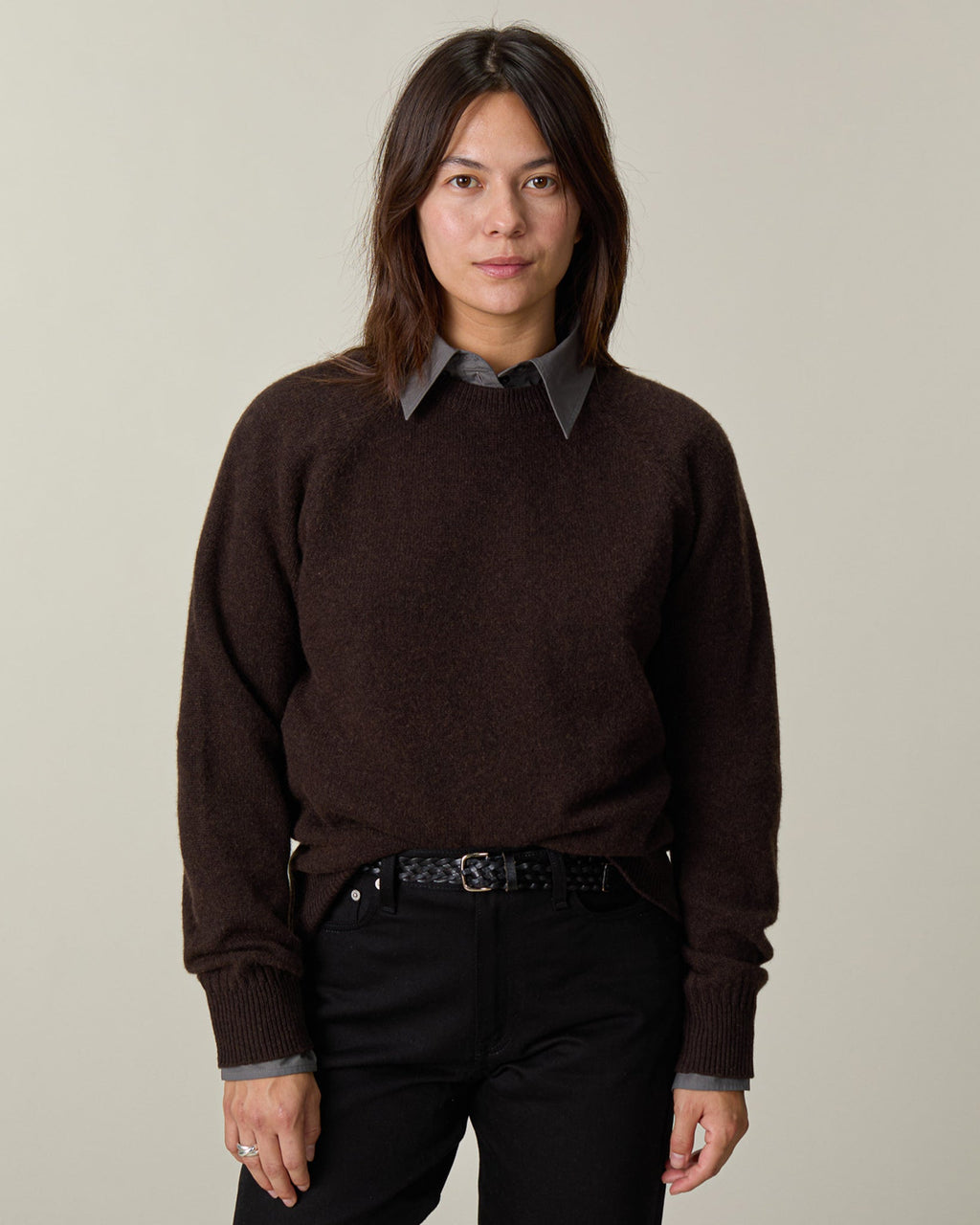 Col rond en cachemire Tricot x Sabah Femme - 14
