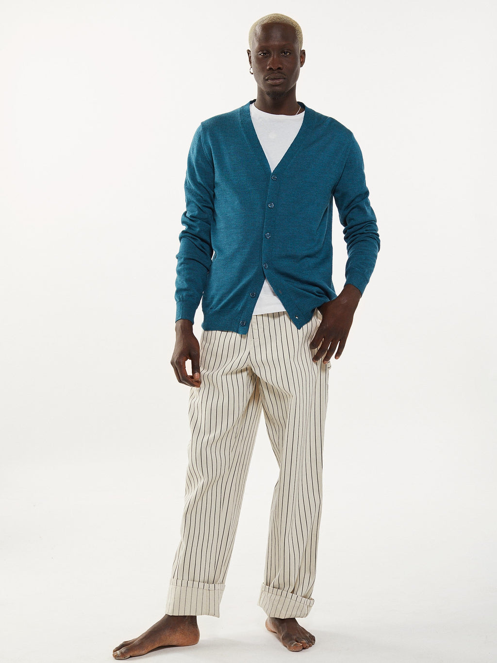 Cardigan en laine extrafine Homme - 2