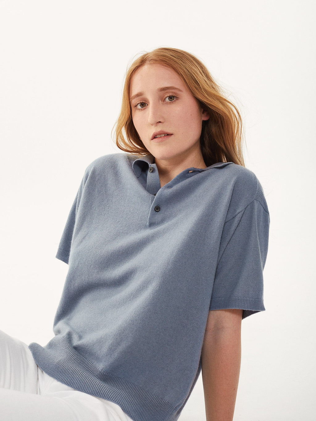 Polo cachemire et coton Femme - 2