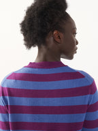 Col rond cachemire et coton Femme - 4