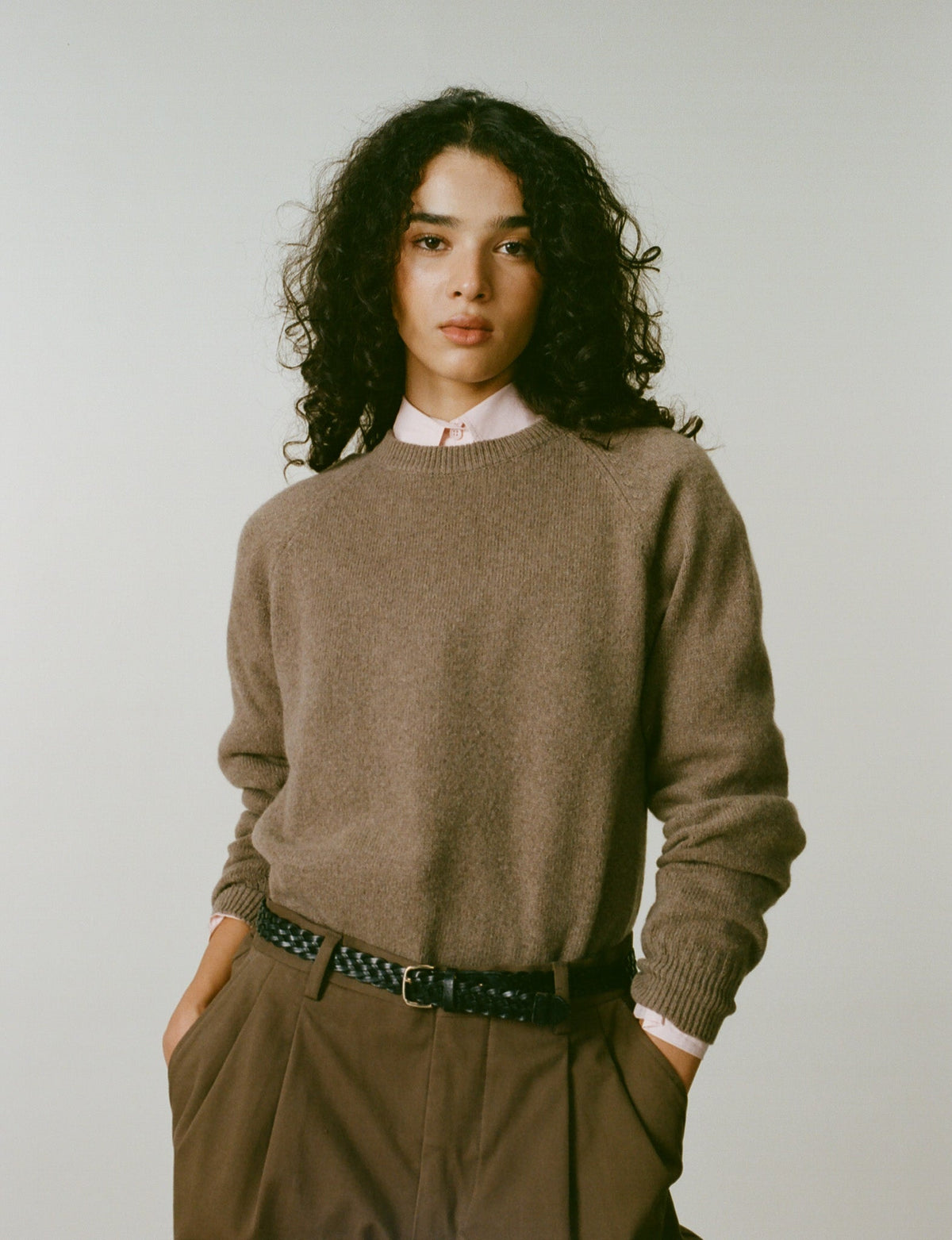 Col rond en cachemire Tricot x Sabah Femme - 12