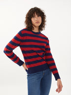 Col rond cachemire et coton Femme - 6
