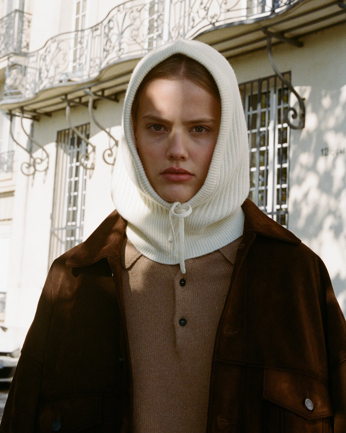 Cagoule laine et cachemire Femme - 5
