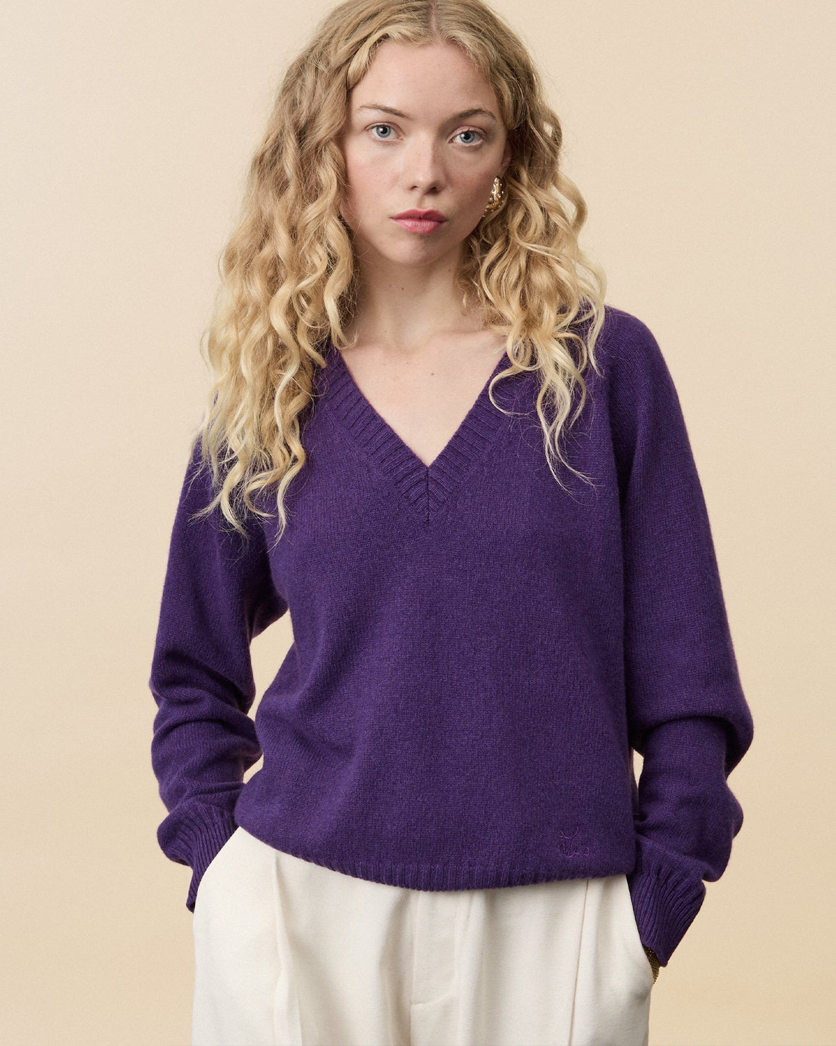 Col V Tricot x Léo Walk Femme - 2