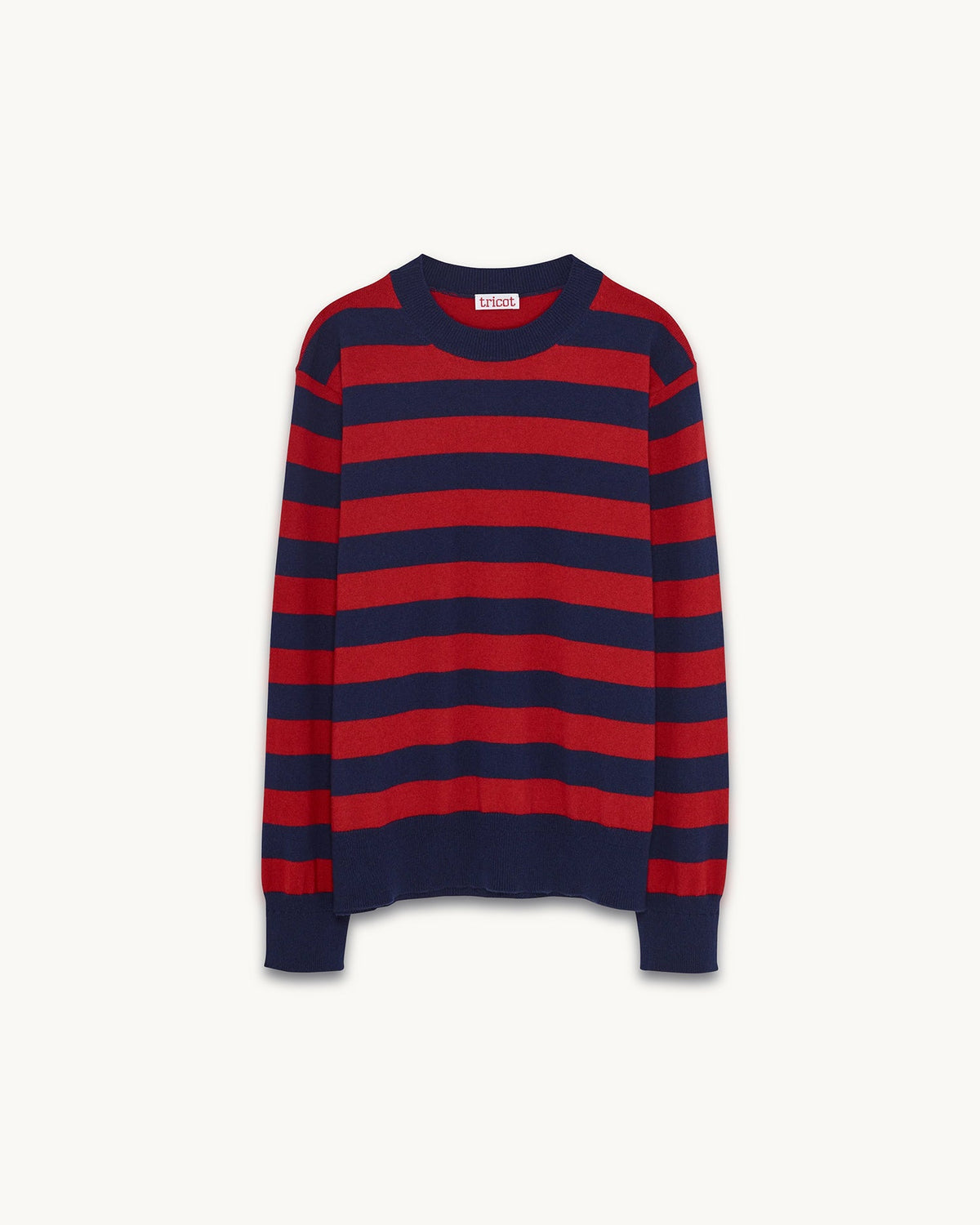 Col rond cachemire et coton Homme - 5