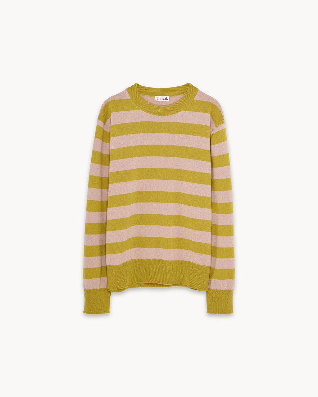 Col rond cachemire et coton Homme - 1