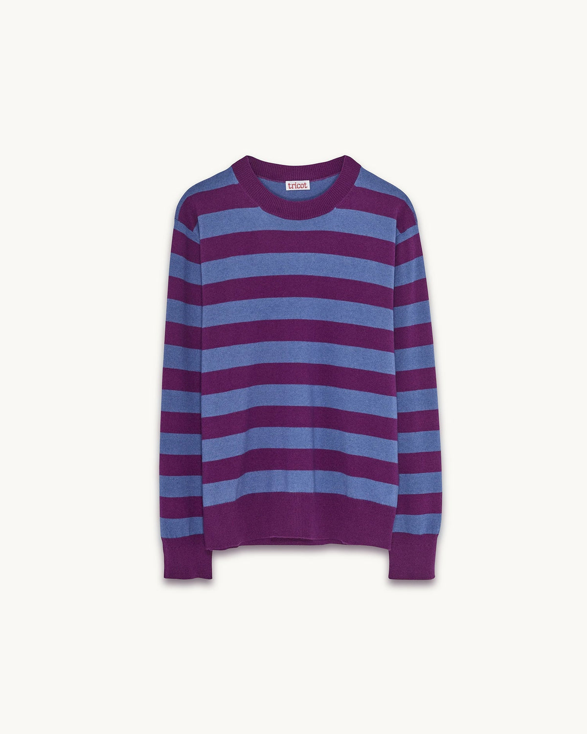 Col rond cachemire et coton Homme - 3