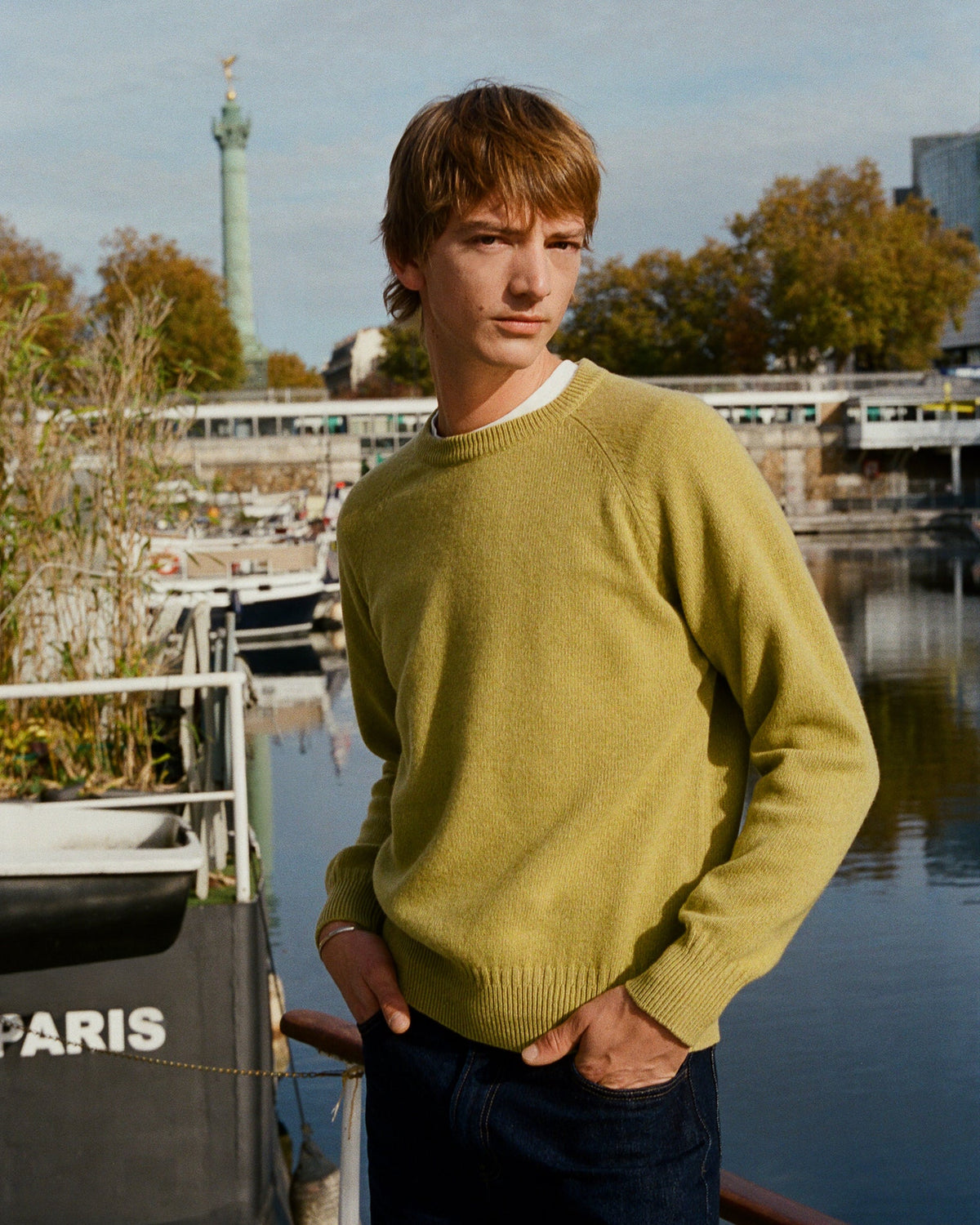 Col rond en cachemire Tricot x Sabah Homme - 2