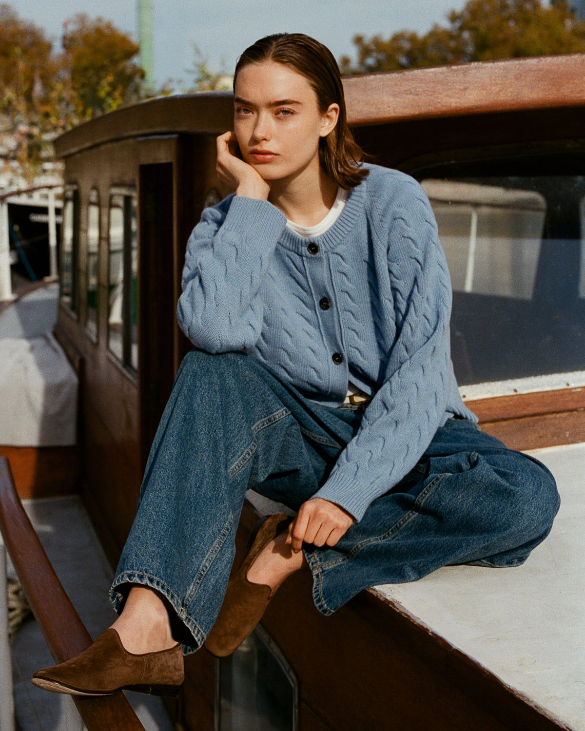 Cardigan Torsadé Femme - 3