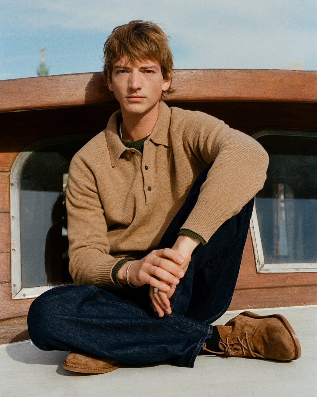 Polo en cachemire Homme - 1