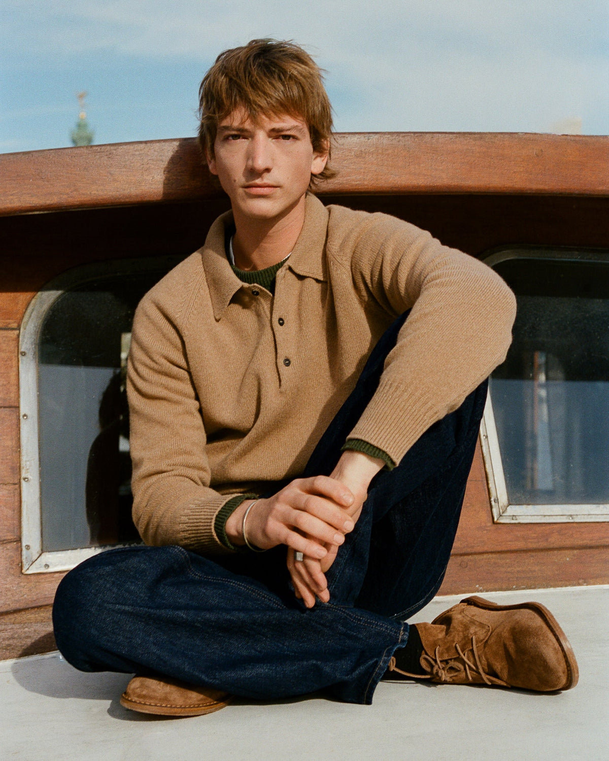 Polo en cachemire Homme - 1