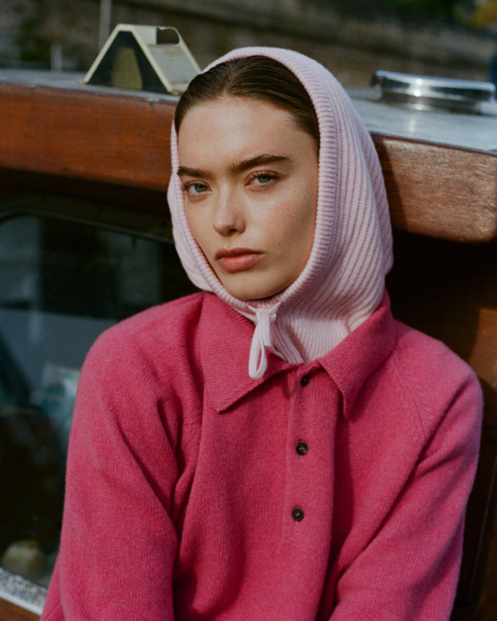 Cagoule laine et cachemire Femme - 4
