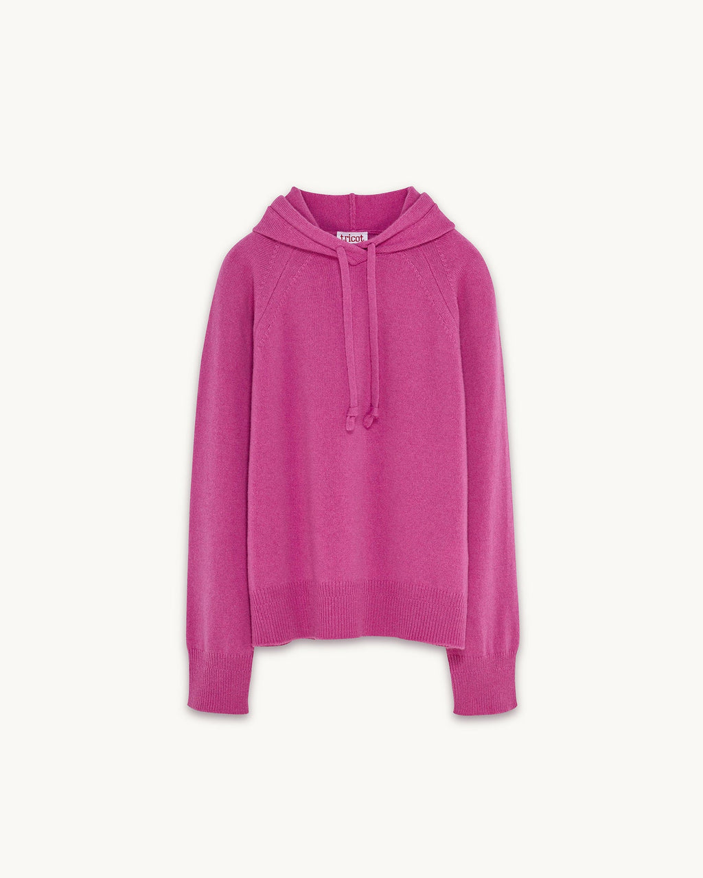 Pull à capuche en laine et cachemire Femme - 1