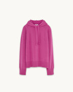 Pull à capuche en laine et cachemire Femme - 1